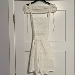 For love and lemons overall dress